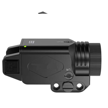 Lampe Laser Rouge sur batterie rechargeable 1000 Lumens Strobo