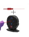 Cible electronique et Cartouche laser de réglage, de manipulation et de tir d'entrainement pour arme 22 LR/5,5 mm à plomb