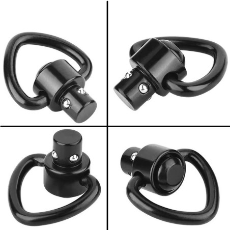 Lot de deux Attaches sangles rapides QD