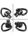 Lot de deux Attaches sangles rapides QD