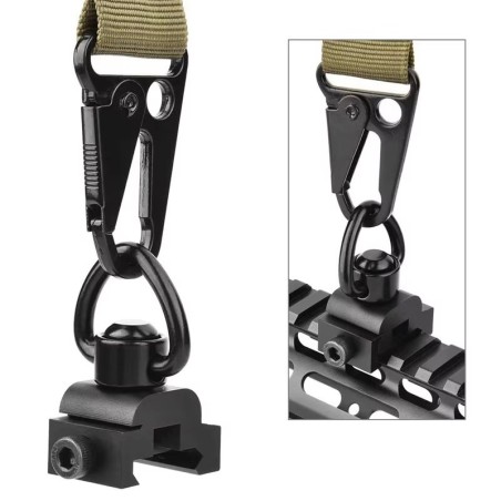 Lot de deux Attaches sangles rapides QD
