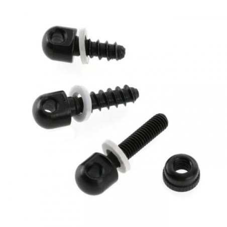 Vis grenadière et deux attaches sangles (1") pour grenadière