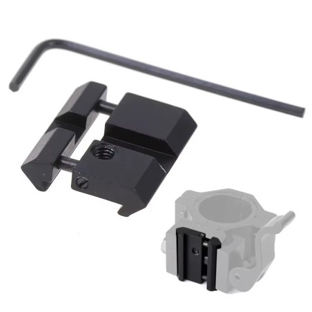 Lot de 2 adaptateurs Vector optics pour rails 11 mm vers picatinny/weaver