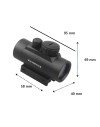 Red Dot 1X35 Victoptics pour rail de 11 et 22 mm