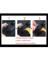 Pack lance pierre / Fronde de chasse noir avec laser, cibles, elastiques et billes en metal (