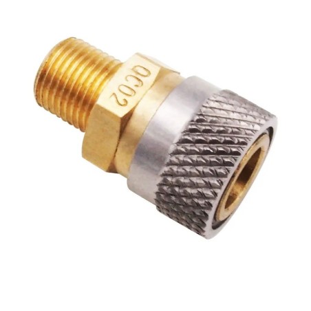 Adaptateur PCP pour pompe et compresseur Male 1/8 BSP femelle quick connect