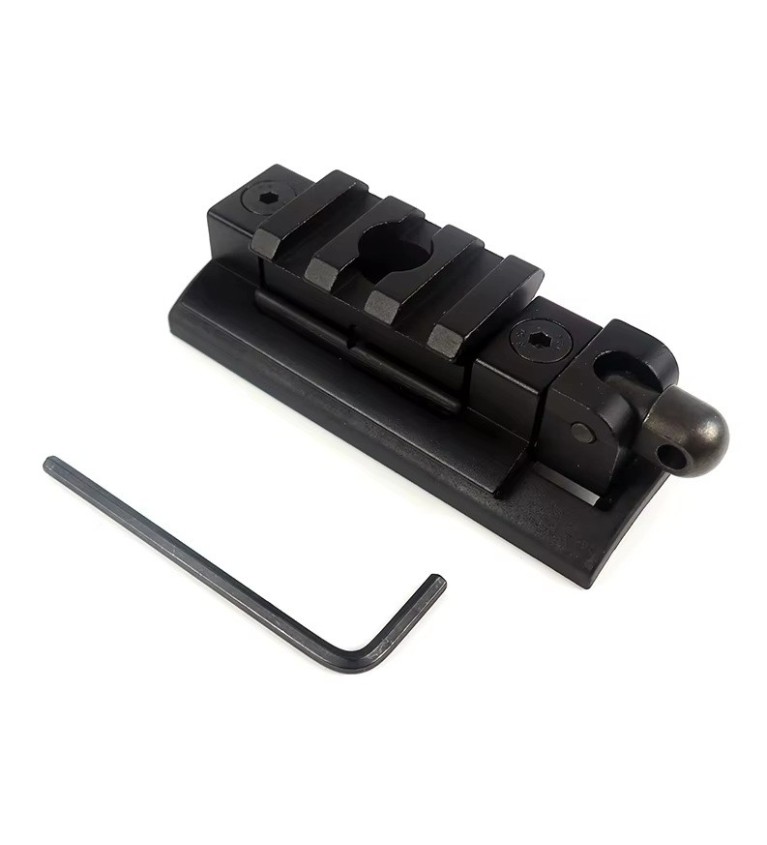Adaptateur de Rail picatinny et attache grenadière rotative