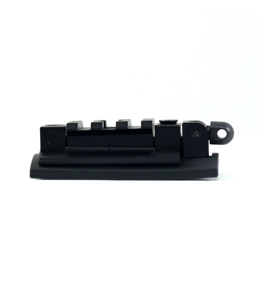 Adaptateur Rail Picatinny 11mm à 20mm WEREWOLVES - Rail Weaver 100mm 9 Fentes Pour Carabines à Air Comprimé