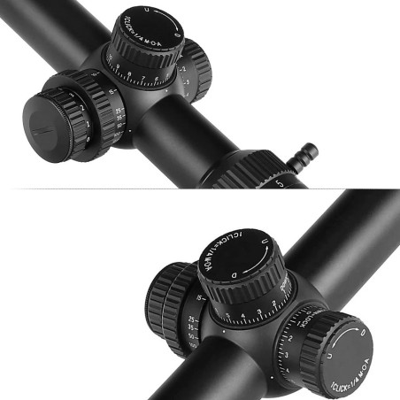 Lunette de tir et de chasse 4-16x50 SFIR avec colliers 11 ou 22 mm aux choix