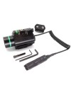 Lampe Laser vert 1500 Lumens en métal pour rail picatinny / weaver