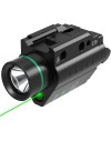 Lampe Laser vert 1500 Lumens en métal pour rail picatinny / weaver