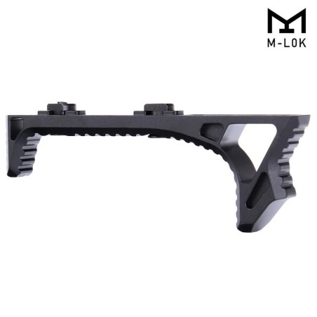 Handstop tactique incurvé en metal pour attache M-lok