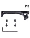 Handstop tactique incurvé en metal pour attache M-lok