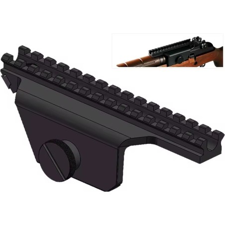 Support rail picatinny pour Carabine Springfiel M1A