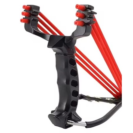 Lot de deux élastiques de rechange triple pour Fronde de chasse / lance pierre F3X