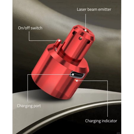 Collimateur de réglage magnétique universel laser vert tous calibres
