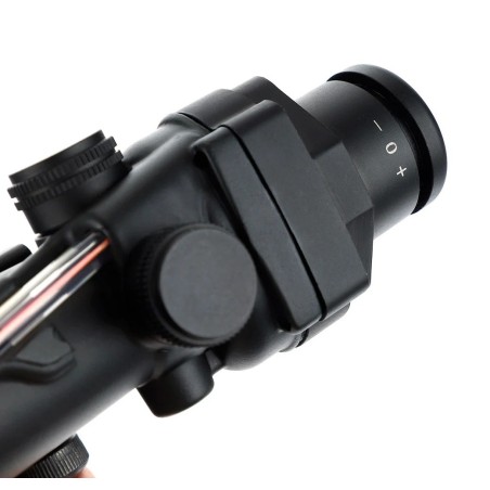 Viseur point rouge Red Dot ACOG 5x35 avec Fibre optique rouge Gen 2