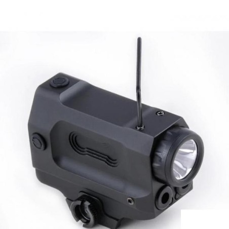 Lampe avec double Laser Bleu et vert LED 800 lumens Flash Strobo pour rail picatinny