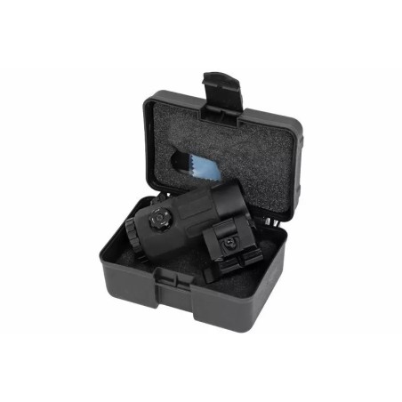 Pack Red Dot holographique et magnifier zoom X5 pour rail picatinny
