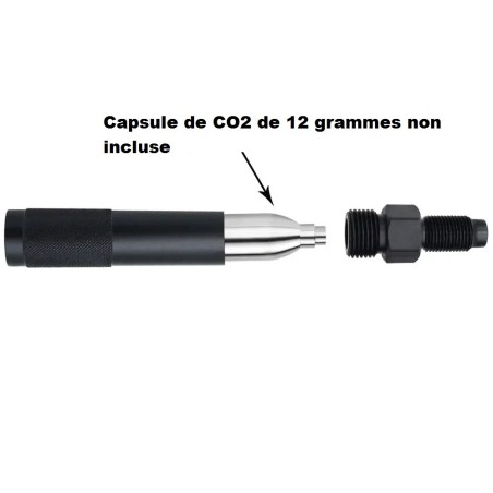 Adaptateur CO2 88g vers 1x 12 grammes compatible Umarex MCX et MPX