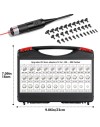 Collimateur de réglage Rouge Professionnel USB en mallette calibre 0.17 jusqu'à calibre 12 GA