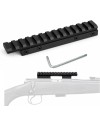 Embase rail picatinny pour rail 11mm de Carabine CZ 452, 453, 455, 511, 512