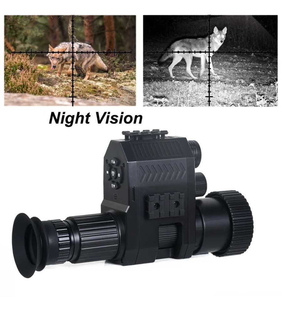Système de vision nocturne All in 1 pour lunette de tir ou monoculaire