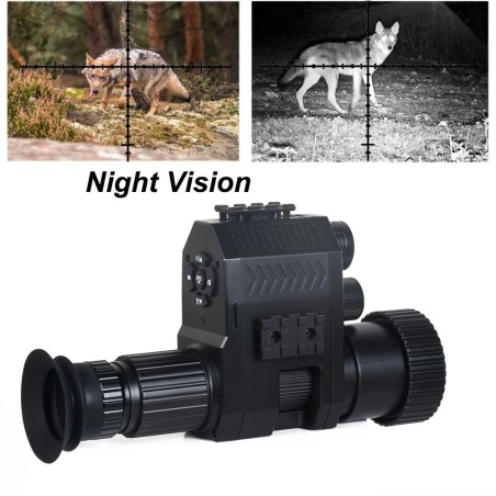 Système de vision nocturne All in 1 pour lunette de tir ou monoculaire