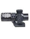 Lunette de tir 3x30IR MR PRO réticule lumineux avec monobloc déporté pour rail picatinny