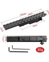 Embase rail picatinny pour Carabine Mauser K98 (0 MOA)