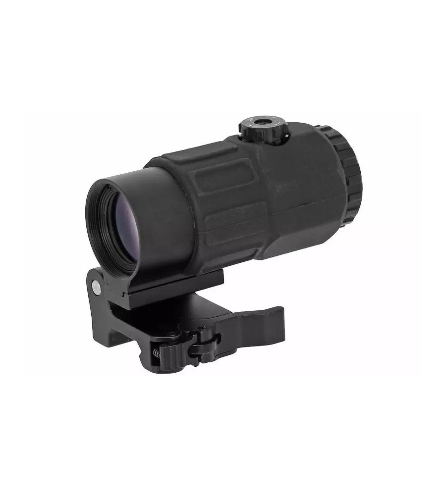 Magnifier zoom X5 attache rapide QD pour rail picatinny