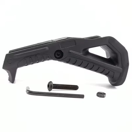 Poignée tactique angulaire compatible rail pîcatinny