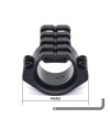 Embase Rail picatinny pour montage sur optique de visée 25,4mm et 30mm