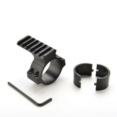 Embase Rail picatinny pour montage sur optique de visée 25,4mm et 30mm