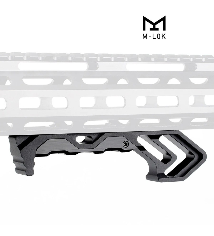 Handstop tactique en metal 5,5 pouces pour attache M-lok