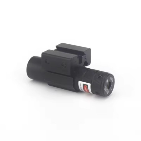Laser tactique Vert avec fixation rail 11 et 22 mm, pile rechargeable et chargeur