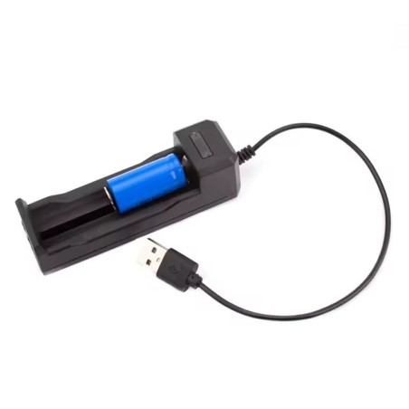 Laser tactique Vert avec fixation rail 11 et 22 mm, pile rechargeable et chargeur