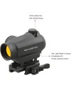 Red Dot  Vector Optics Maverick-II 1x22 Gen II avec attache rapide pour rail picatinny