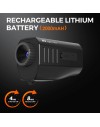 Monoculaire enregistreur de vision nocturne 1080, 12MP, Zoom 5X