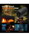 Monoculaire enregistreur de vision nocturne 1080, 12MP, Zoom 5X