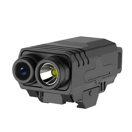 Enregistreur video et Lampe 500 Lumens pour montage sur rail picatinny