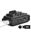 Enregistreur video et Lampe 500 Lumens pour montage sur rail picatinny