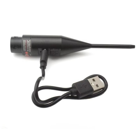 Collimateur de réglage Rouge pour arme de poing USB en mallette calibre 0.17 jusqu'à calibre 12 GA