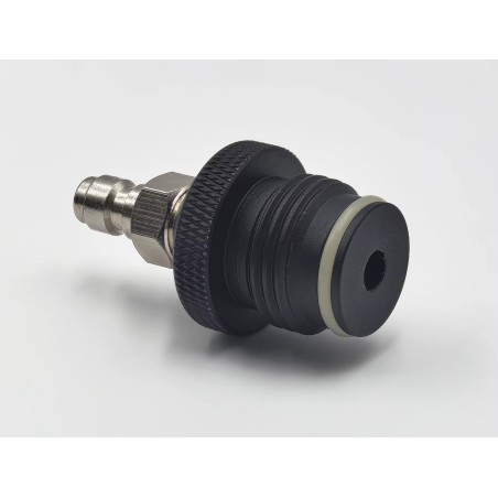 Rallonge HPA 1m3 avec manomètre, Quick connect, Vis on/off et joint de rechange