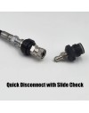 Rallonge HPA 1m3 avec manomètre, Quick connect, Vis on/off et joint de rechange