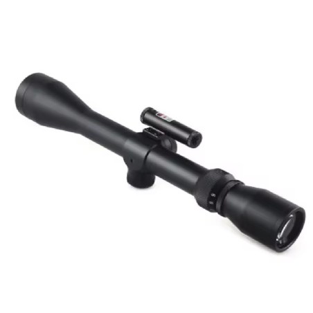 Lunette de tir 3-9x40 EG avec laser rouge colliers 11 ou 22 mm