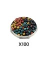 Sachet de 100 billes en argile diamètre 9mm