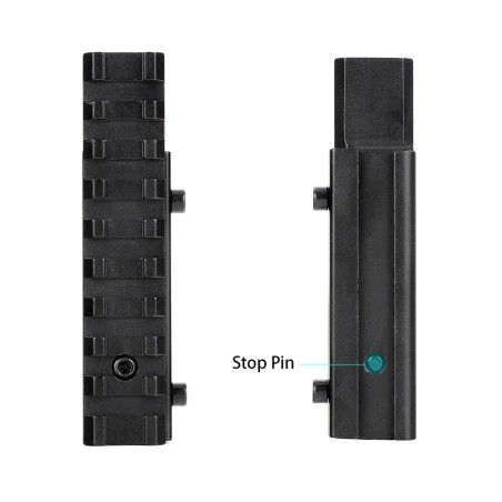 Adaptateur de rail 11 à 22 mm longueur 10 cm