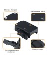 Montage rail picatinny attache rapide QD pour red dot RMR Holosun