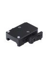 Montage rail picatinny attache rapide QD pour red dot RMR Holosun